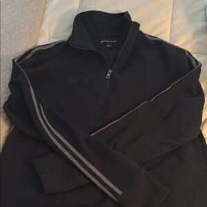 Michael Kors Navy Men's quarter zip Sweater